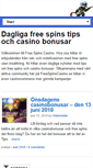 Mobile Screenshot of freespinscasino.se